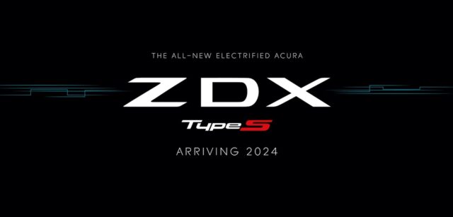 Acura ZDX announcement