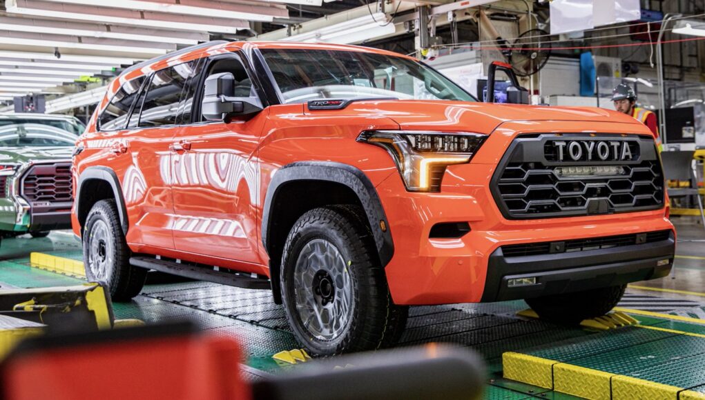 2023 Toyota Sequoia Production