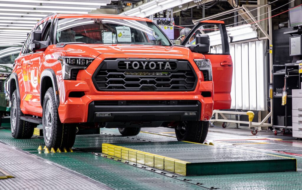 2023 Toyota Sequoia Production