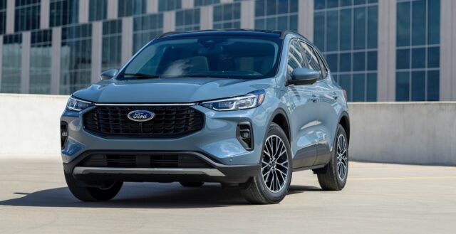 Ford Escape and Volvo XC40 only small SUVs to earn good rating in new IIHS test 2023 Ford Escape Plug-In Hybrid