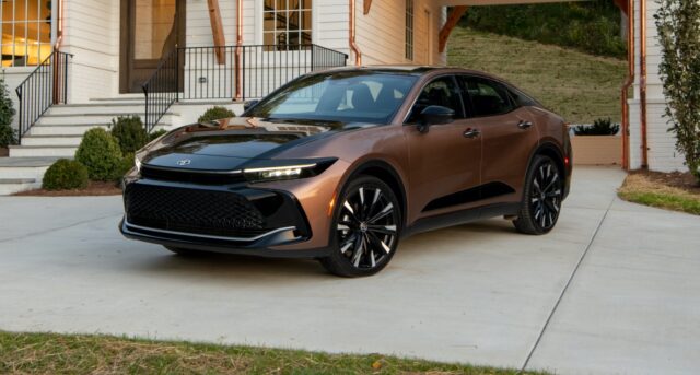 2023 Toyota Crown pricing starts at $41,045 2023 Toyota Crown Platinum