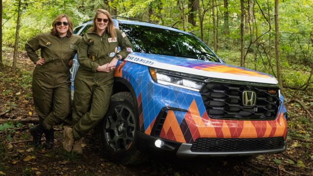 2023 Honda Pilot TrailSport in Rebelle Rally 2023 Honda Pilot TrailSport in Rebelle Rally