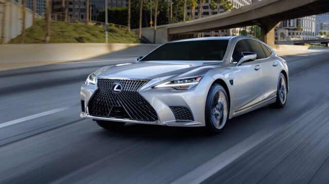 2023 Lexus LS gets updated tech features 2023 Lexus LS