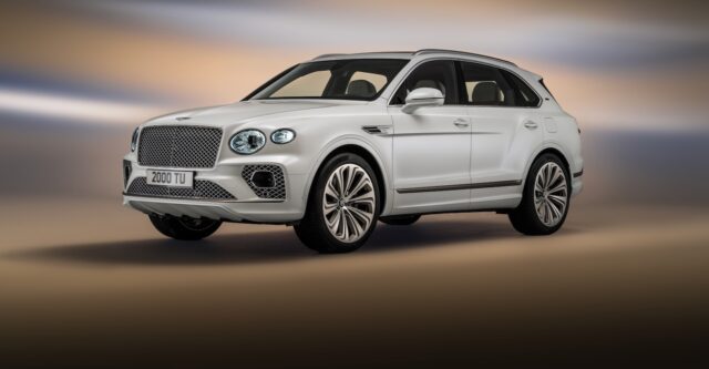 Bentley Bentayga Odyssean Edition is focused on sustainability Bentley Bentayga Odyssean Edition