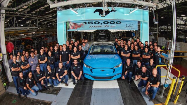 Ford builds the 150,000th Mustang Mach-E 150,000th Ford Mustang Mach-E