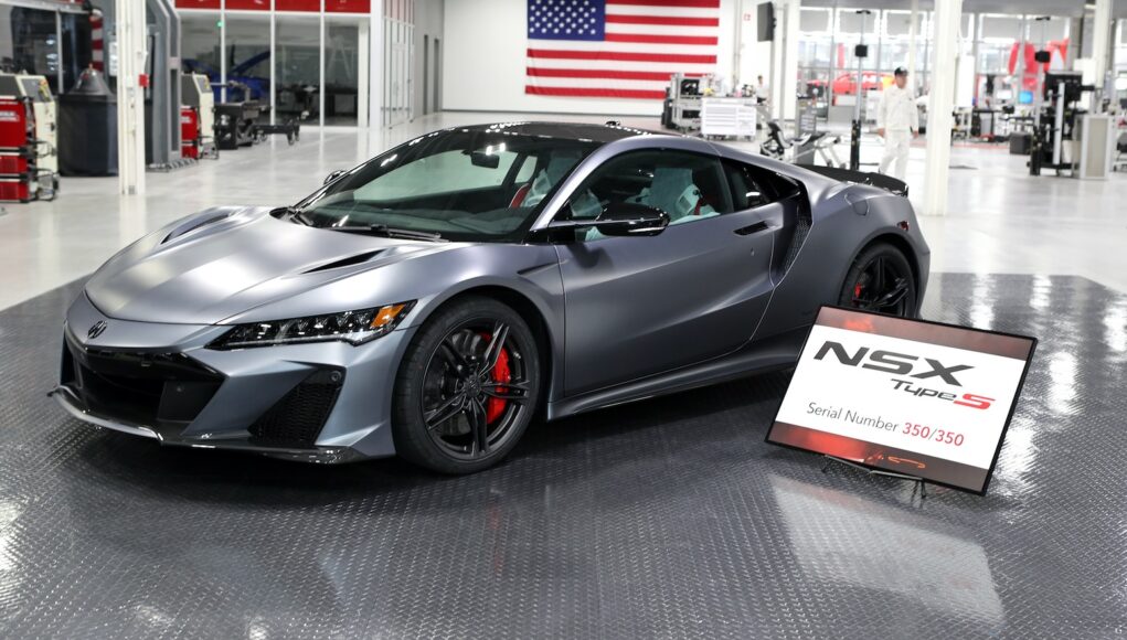 Final 2022 Acura NSX Type S