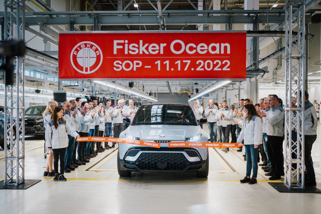 Fisker Ocean Production