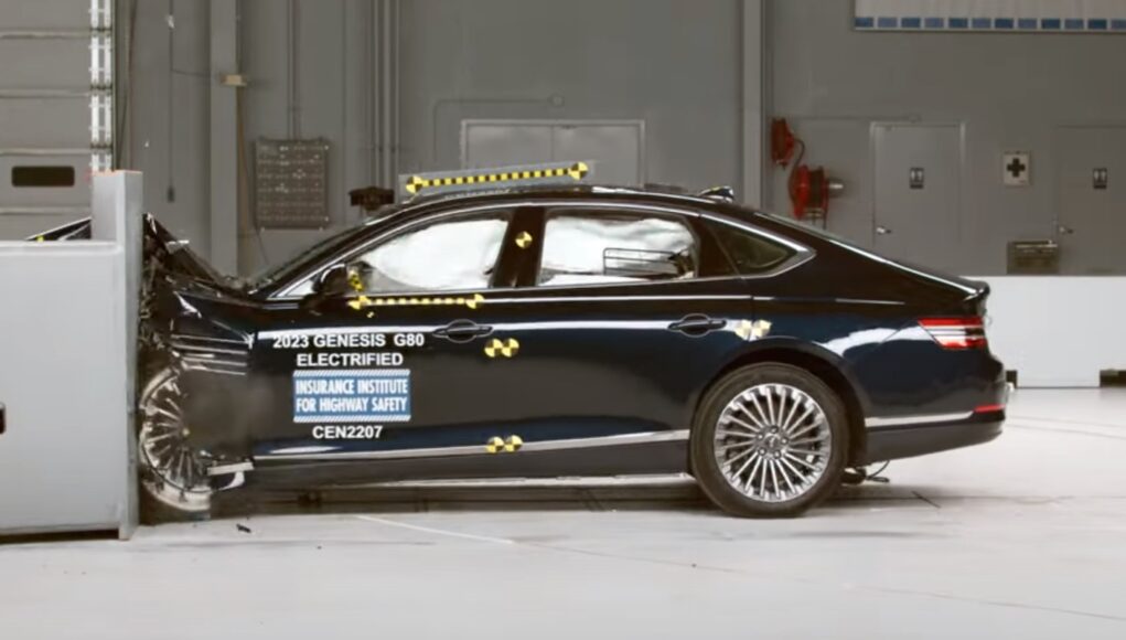 2023 Genesis Electrified G80 IIHS