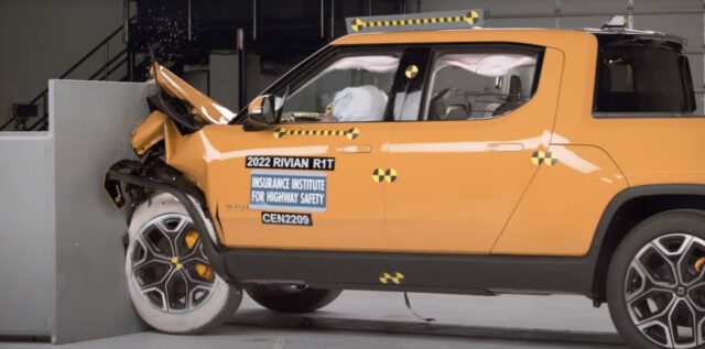 2023 Rivian R1T earns Top Safety Pick+ award 2023 Rivian R1T IIHS