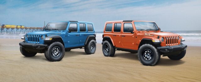 2023 Jeep Wrangler High Tide and 2023 Jeep Wrangler ‘Jeep Beach’ special-edition models