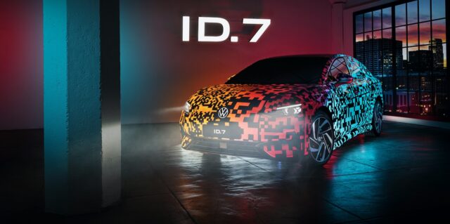 Volkswagen ID.7 electric sedan debuts at CES Volkswagen ID.7