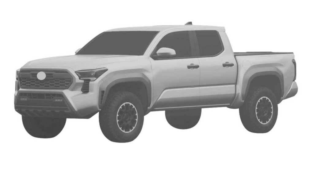 2024 Toyota Tacoma Patent Images