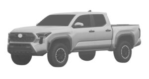 2024 Toyota Tacoma Patent Images