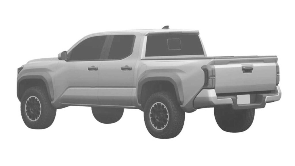 2024 Toyota Tacoma Patent Images