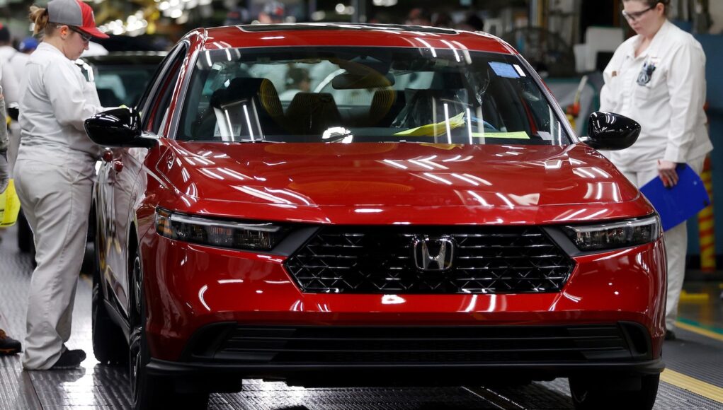 2023 Honda Accord production