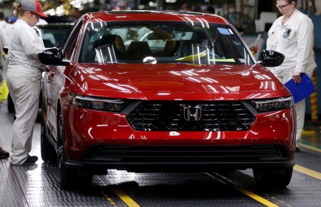 2023 Honda Accord production