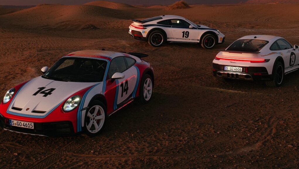 Porsche 911 Dakar wraps