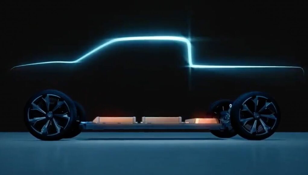 GM electric pickup truck