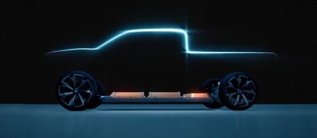 GM electric pickup truck