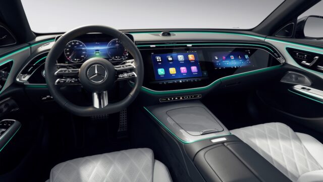 2024 Mercedes-Benz E-Class interior unveiled 2024 Mercedes-Benz E-Class
