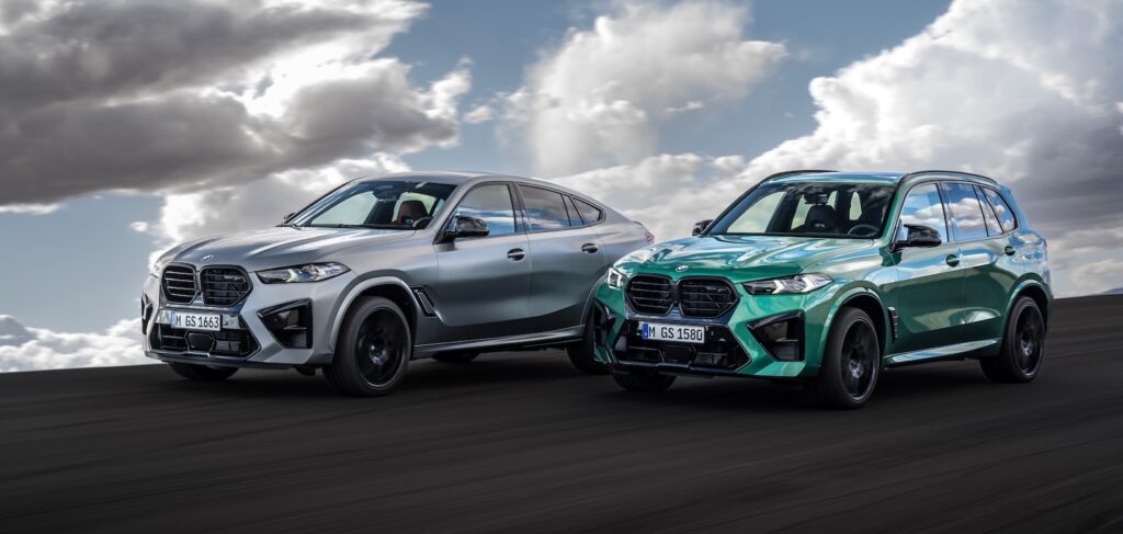 2024 BMW X5 and X6 Competition