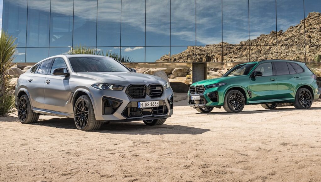 2024 BMW X5 and X6 Competition