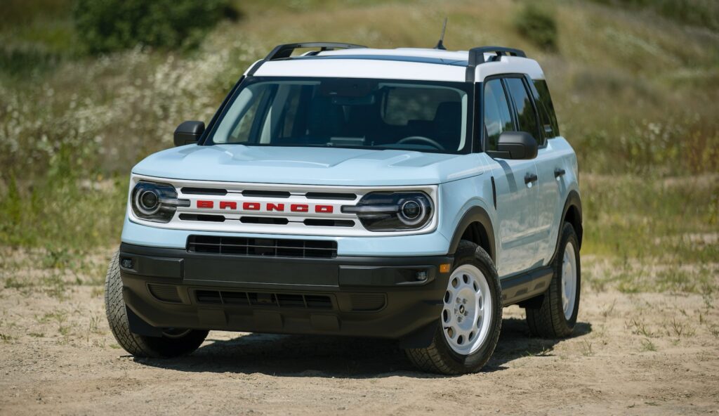 2023 Bronco Sport Heritage Edition Robin's Egg Blue