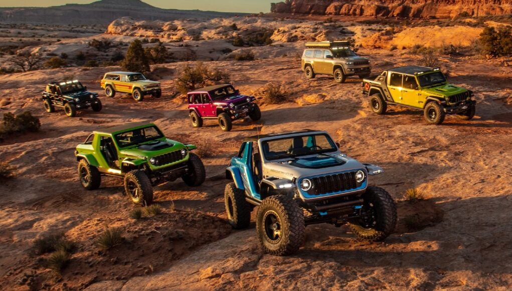 2023 Easter Jeep Safari lineup of Jeep® brand concept vehicles