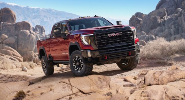 2024 GMC Sierra HD AT4X and AT4X AEV Edition take the heavy duty truck off-road 2024 GMC Sierra HD AT4X