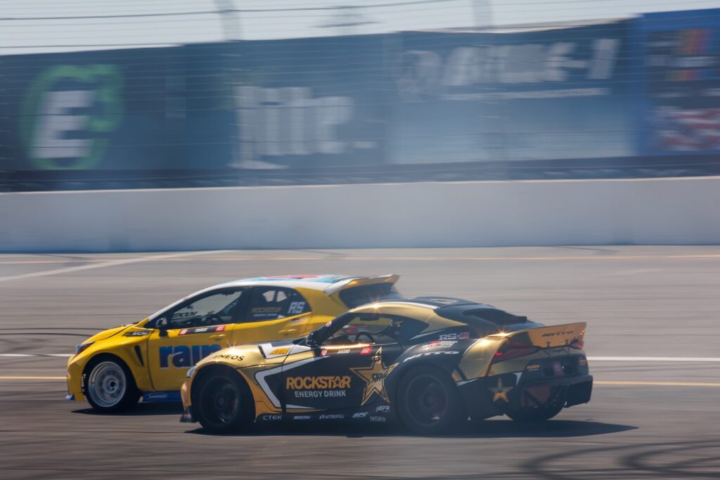 Toyota GR Corolla  and GR Supra Drifting