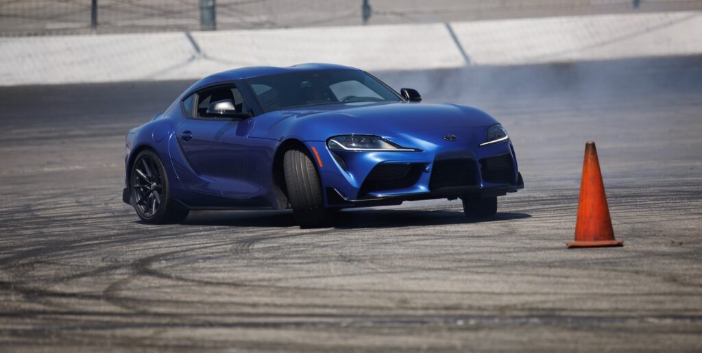 Toyota GR Supra Drifting