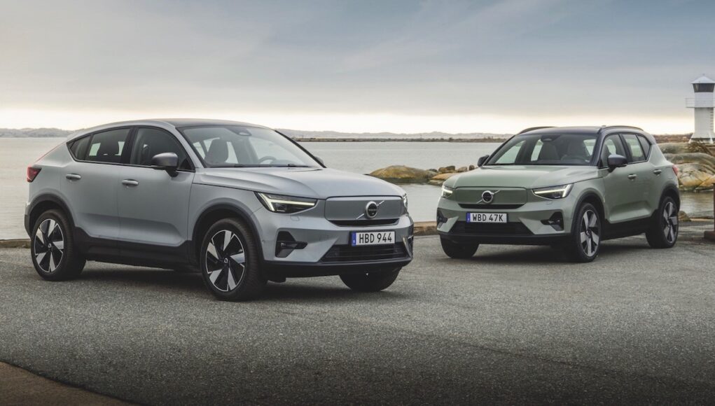 2024 Volvo C40 Recharge and XC40 Recharge