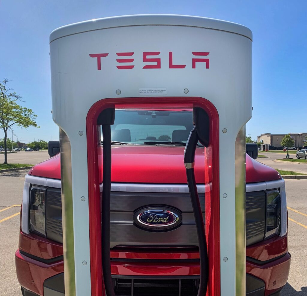 Ford Tesla Superchargers