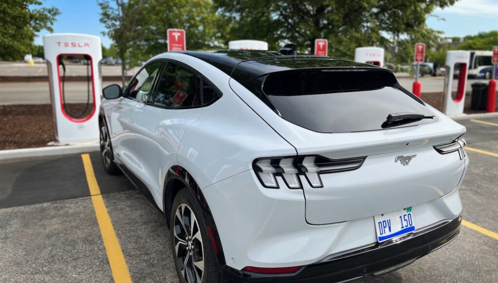 Ford Tesla Superchargers