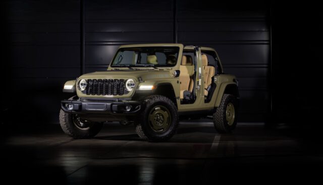 2025 Jeep Wrangler 4xe Willys '41 special edition