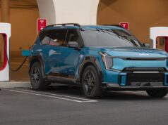 Kia Tesla Supercharger