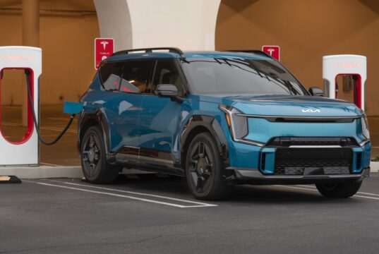Kia Tesla Supercharger