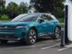 Honda Prologue at Tesla Supercharger