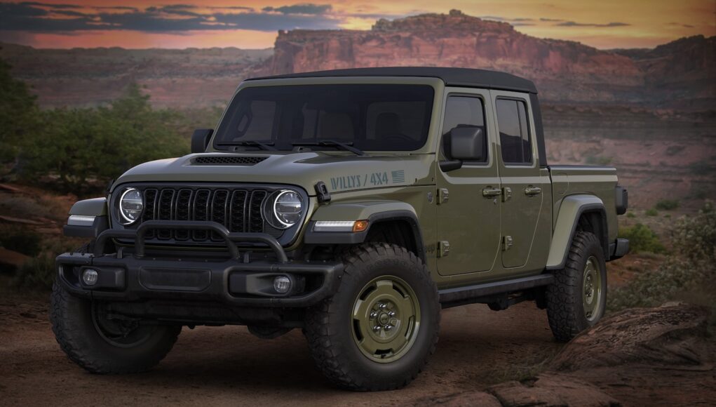 2026 Jeep Gladiator Debuts New Willys ‘41 Edition