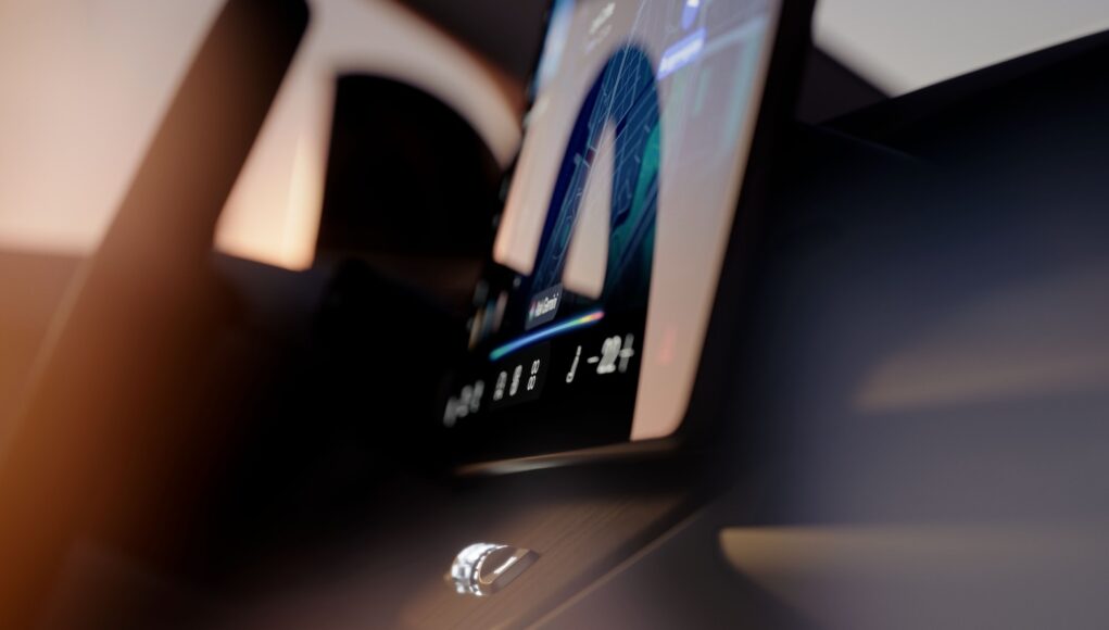 Volvo EX60 Central Screen