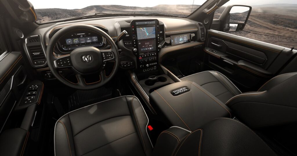 2026 Ram 2500 Power Wagon Lunar Edition interior