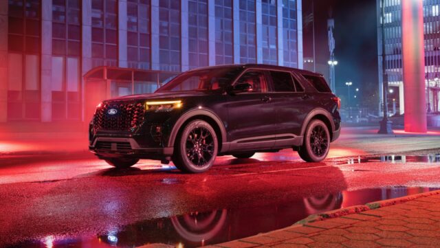 2027 Ford Explorer ST Sinister Package Revealed with Blacked-Out Styling 2027 Ford Explorer Sinister Package