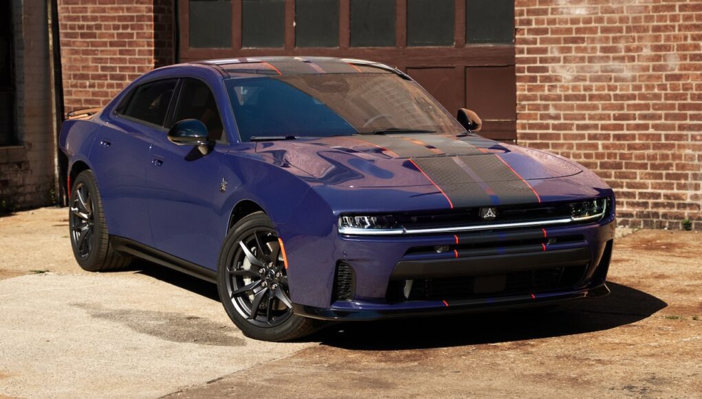 2027 Dodge Charger in Purple Haze
