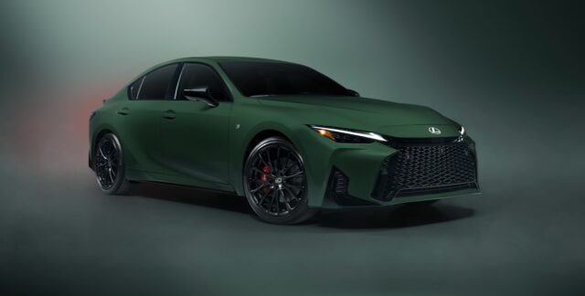 2027 Lexus IS Special Appearance Package Revealed With Envious Green Paint 2027 Lexus IS Special Appearance Package
