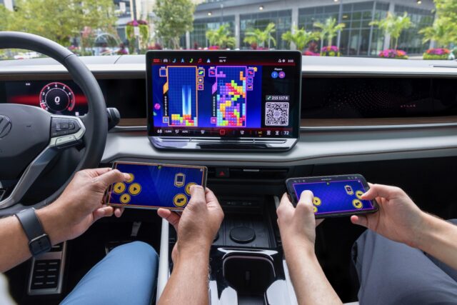 2027 Volkswagen Models Get AirConsole In-Car Gaming With Pac-Man, Tetris and UNO Volkswagen AirConsole